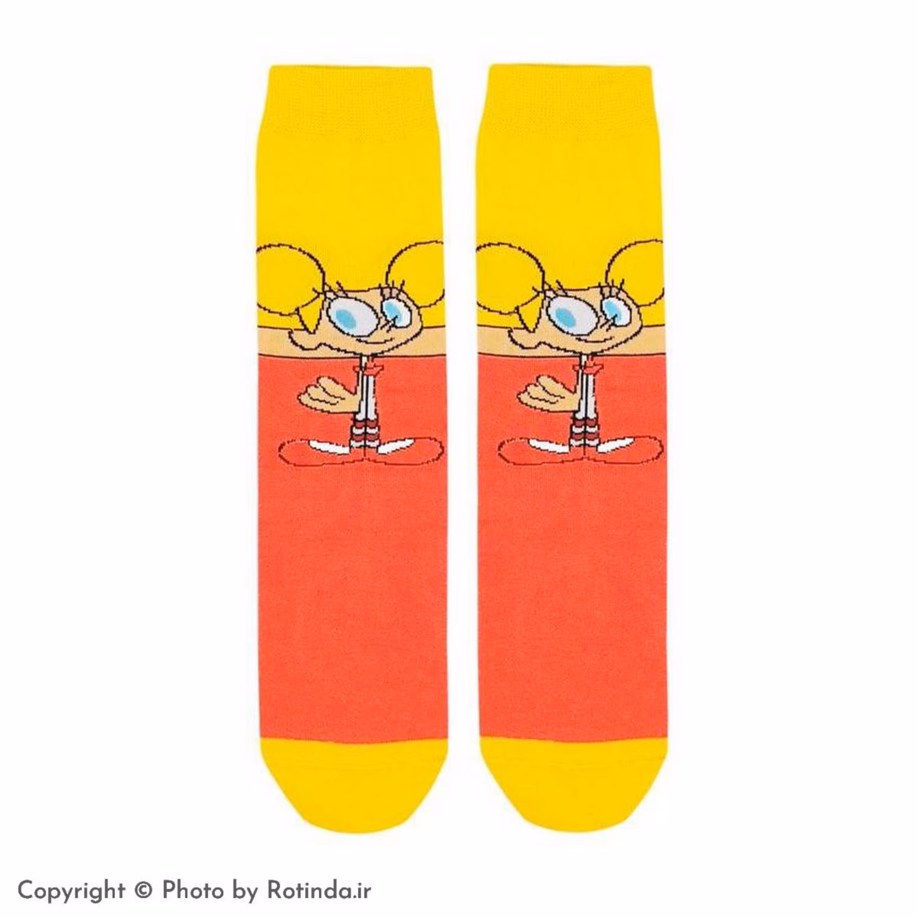 جوراب ساق دار صاف کارتونی 102 پاتریس Patris کد 97ta