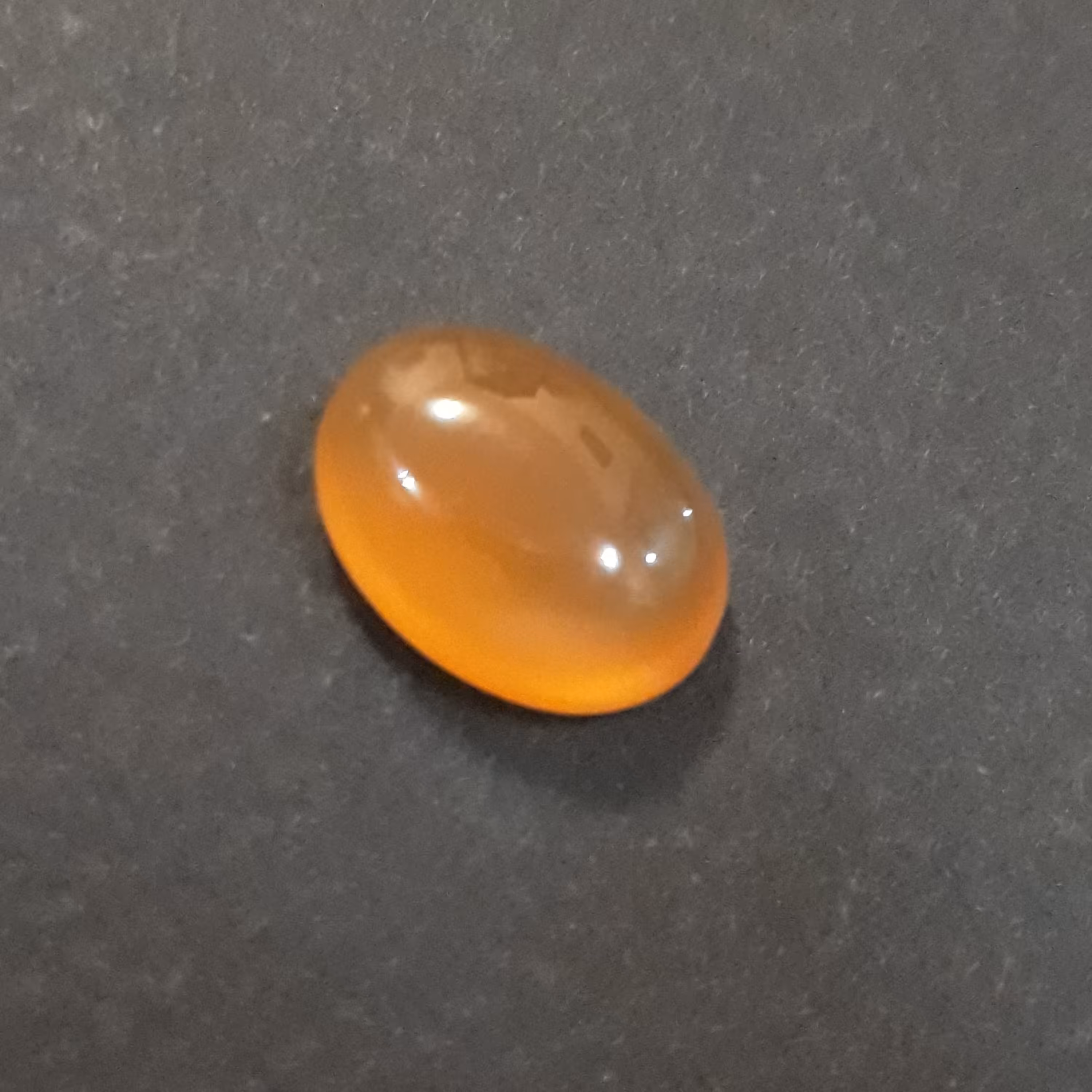 سنگ عقیق پرتقالی - خوش تراش