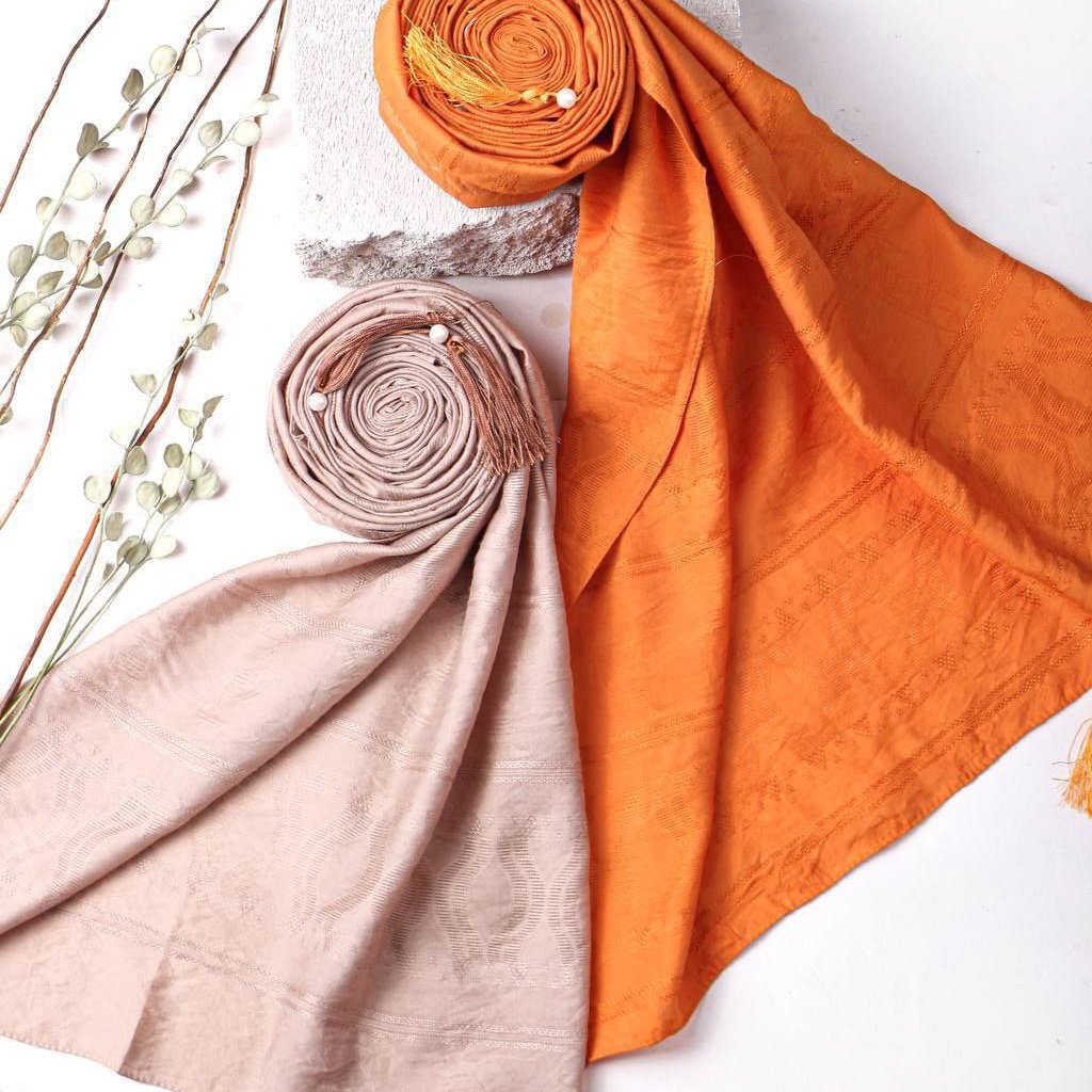 شال کتیبه مجلسی منگوله دار