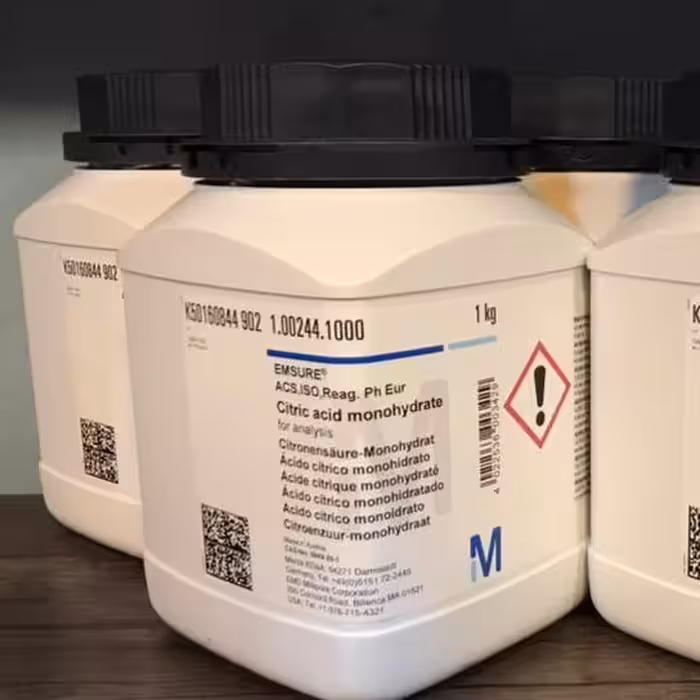 اسید سیتریک مرک آلمان مونوهیدرات کد 100244 یک کیلو گرمی 
