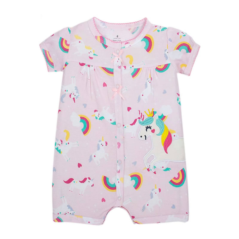 رامپر دخترانه طرح یونیکورن کارترز Carters