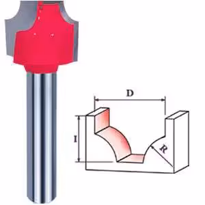 تیغ فرز پروفیل دامار  مدل DM162303F                     سایز شفت 8