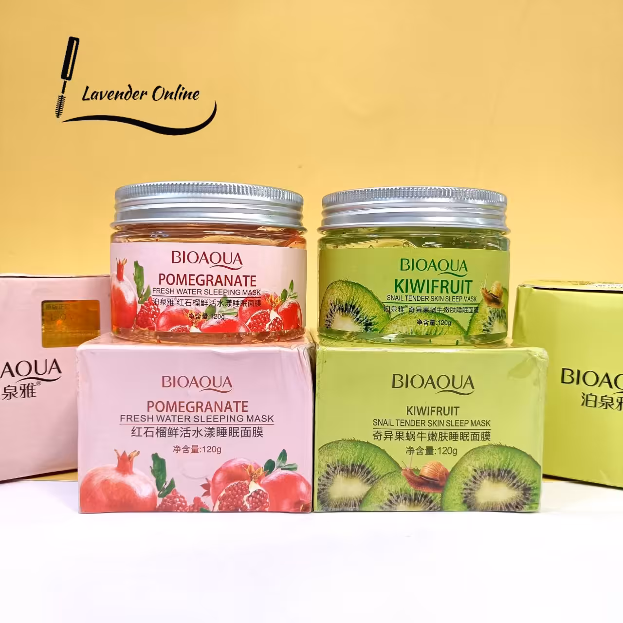 ماسک خواب کیوی و انار بیوآکوا 