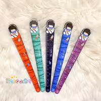 خط کش چوبی طرح فضانورد 15 سانتی