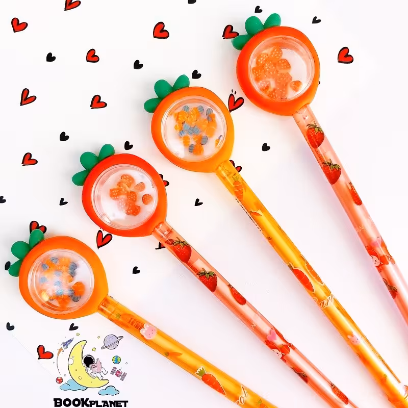 روان نویس فانتزی طرح هویج و توت فرنگی