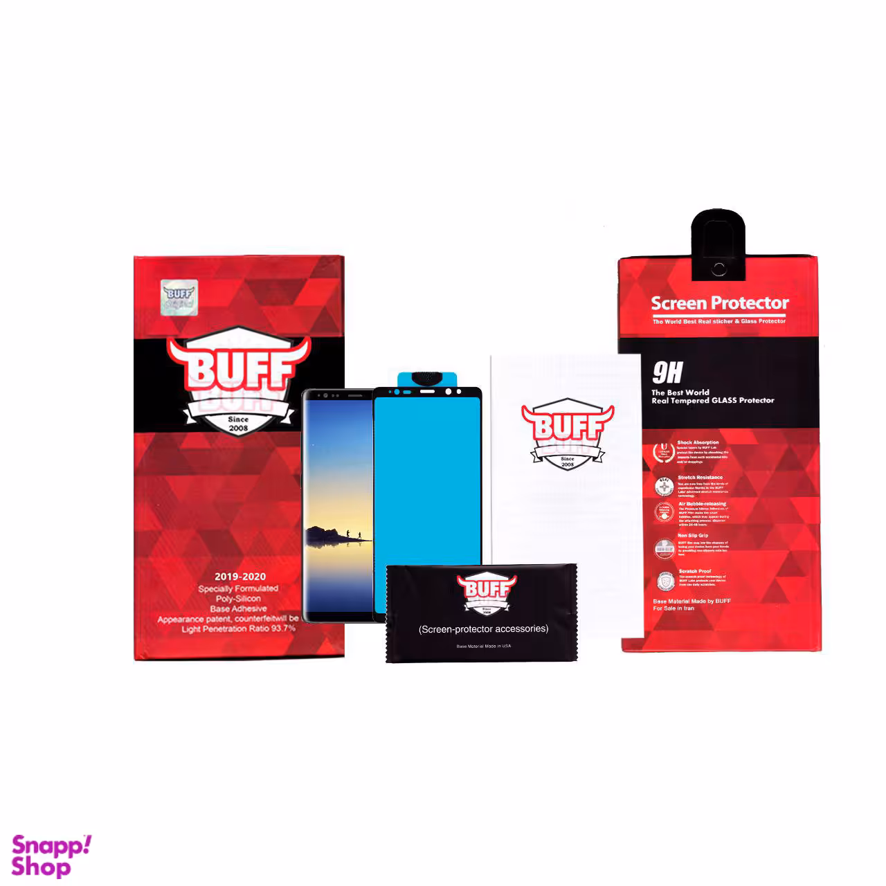 محافظ صفحه نمایش بوف مدل Slc02 مناسب برای گوشی موبایل سامسونگ Galaxy Note 8