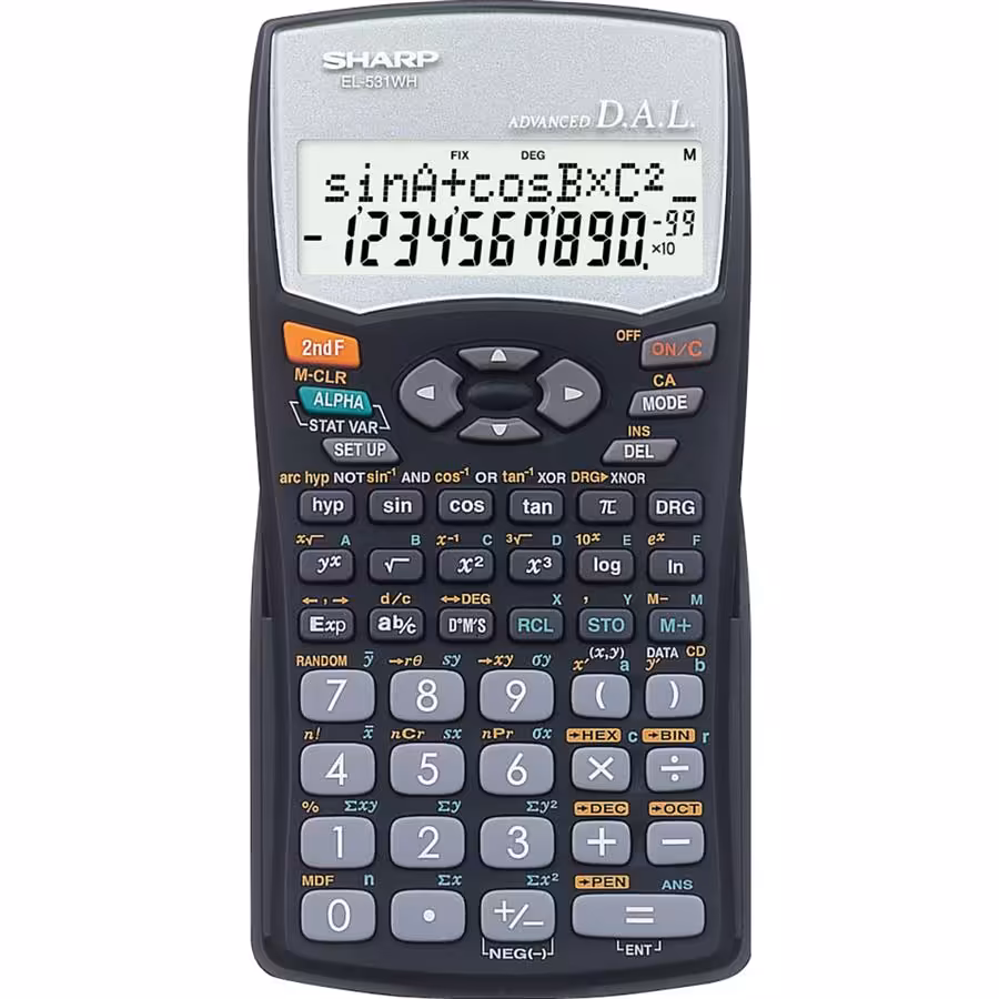 ماشین حساب مهندسی شارپ مدل EL-531WH