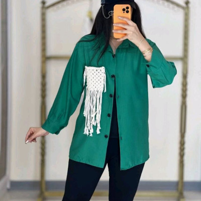 مانتو اسپرت زنانه بابوس دو نخ جیب کنفی