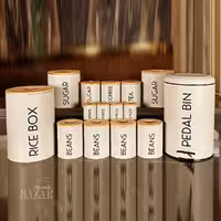 سرویس آشپزخانه بی وی کی درب چوبی طرح smart (4رنگ)