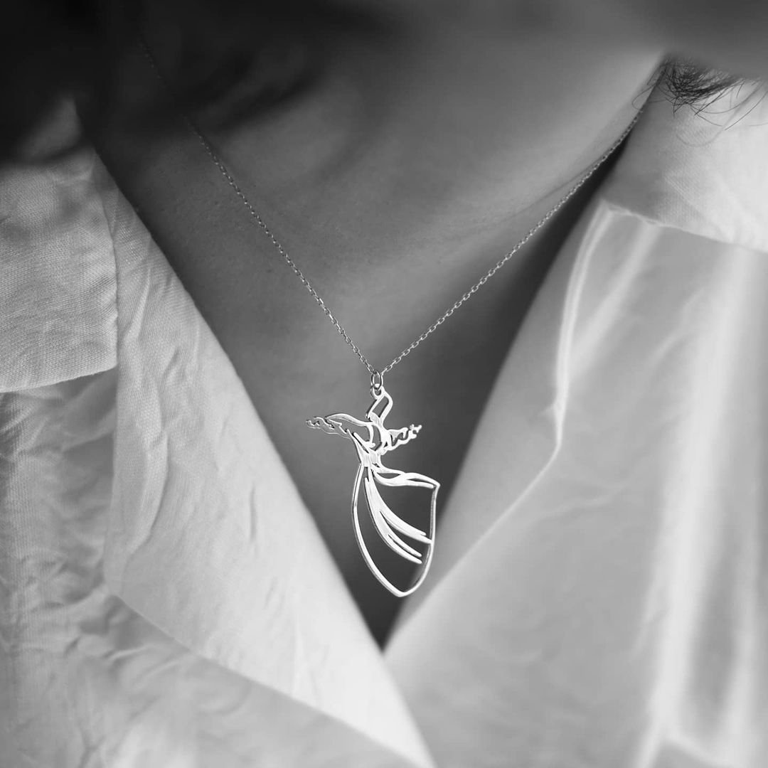 گردنبند نقره رقص سماع