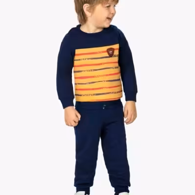 بلوزشلوارپسرانه دورس ضخیم سایز40