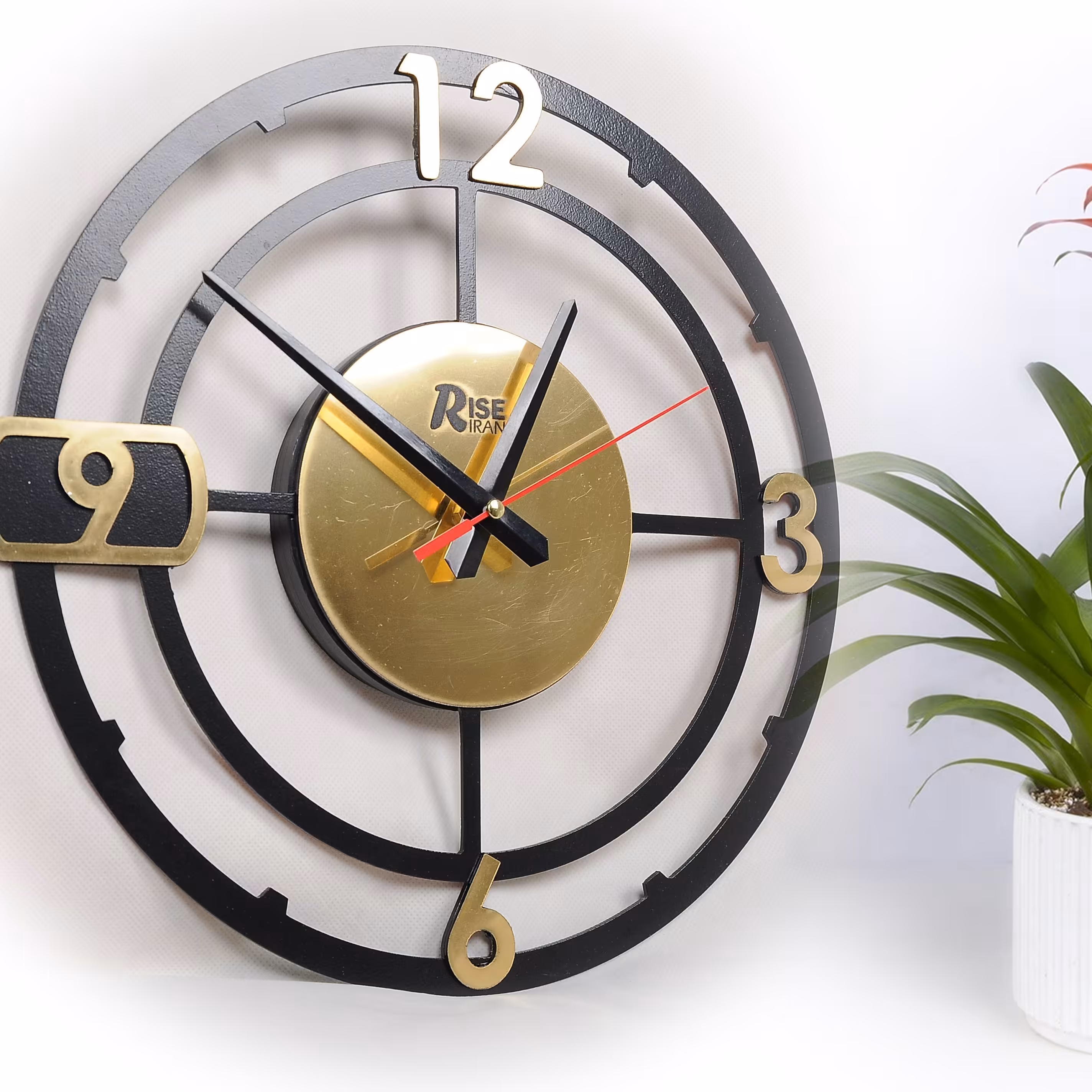 ساعت دیواری رایز طرح سیبلی