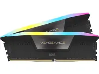 رم دسکتاپ کورسیر RAM CORSAIR DDR5 32GB(2x16GB) 5600MHz VENGEANCE RGB Black