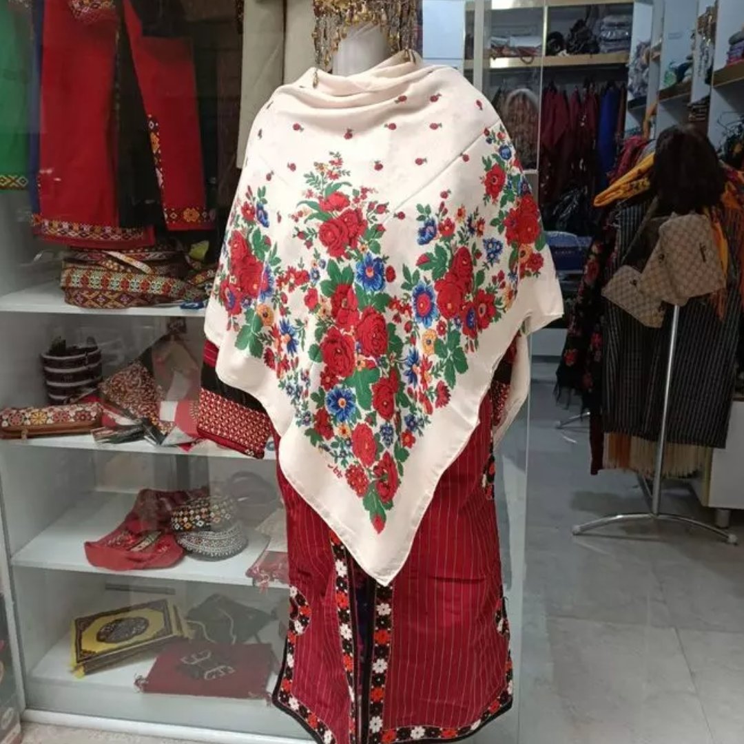 چارقد طرح تاتار نباتی