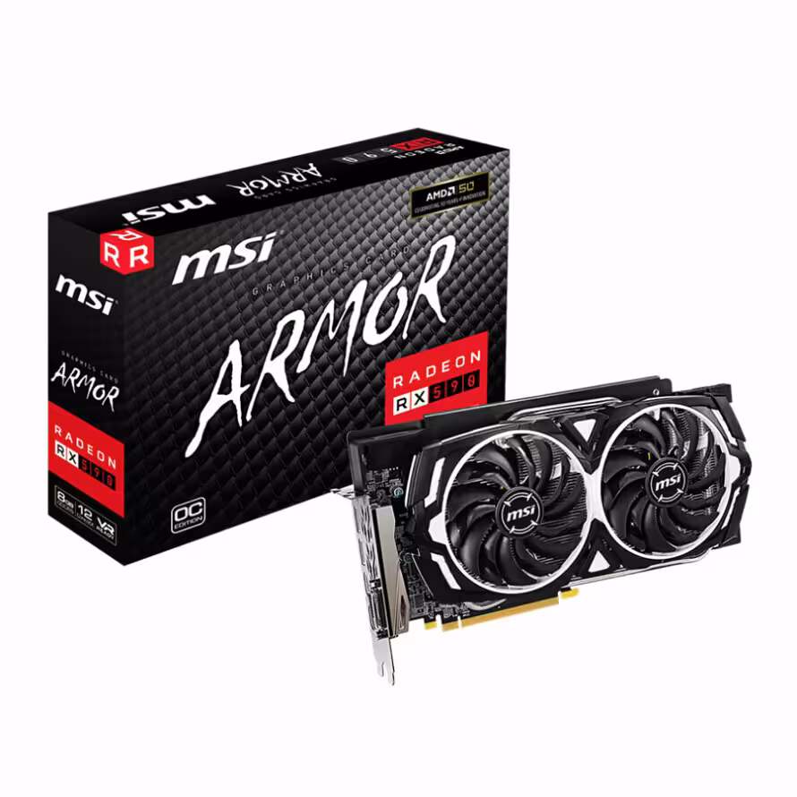 کارت گرافیک ام اس آی Radeon RX 590 ARMOR 8G OC