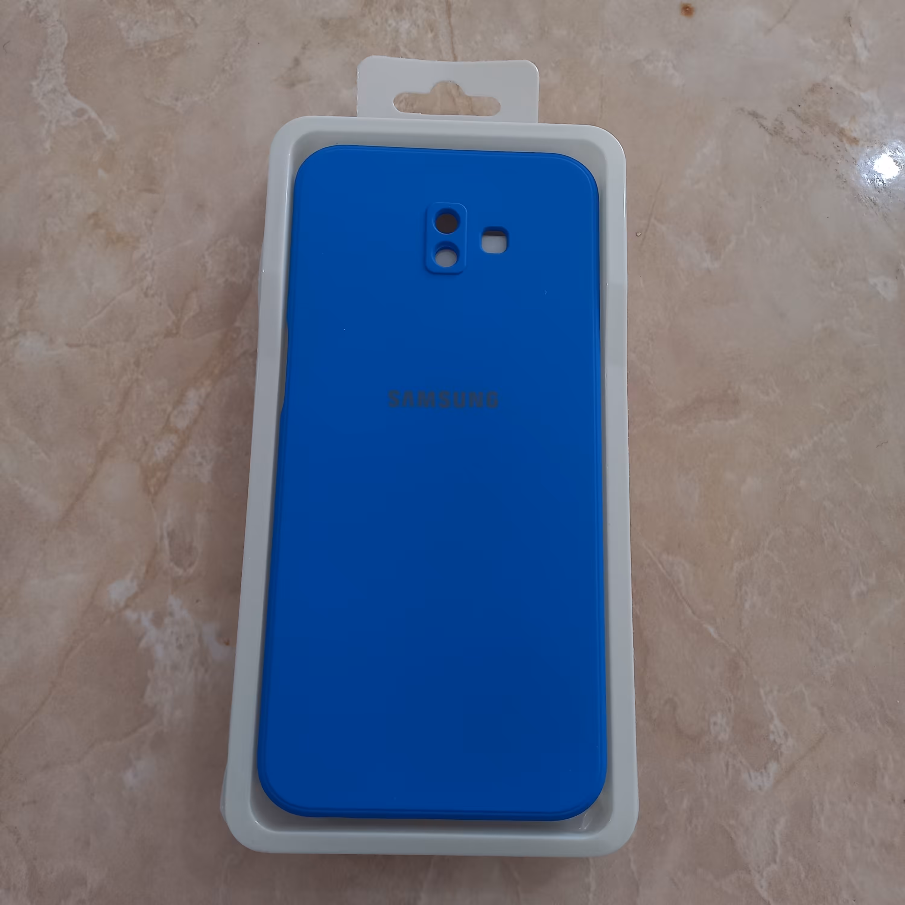 گارد سیلیکونی مات سامسونگ j6پلاس ابی 