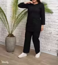ست لباس راحتی زنانه ست پوپک