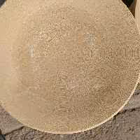 بشقاب سفالی خام30سانتیمتری بشقاب سفال خام سی سانتیمتر 