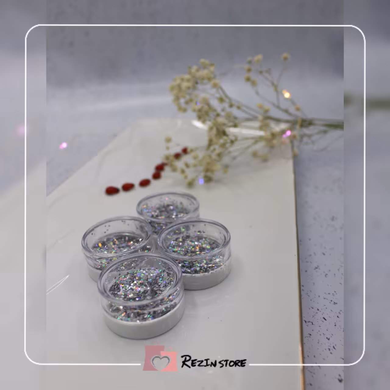 اکلیل هفت رنگ نقره ای 