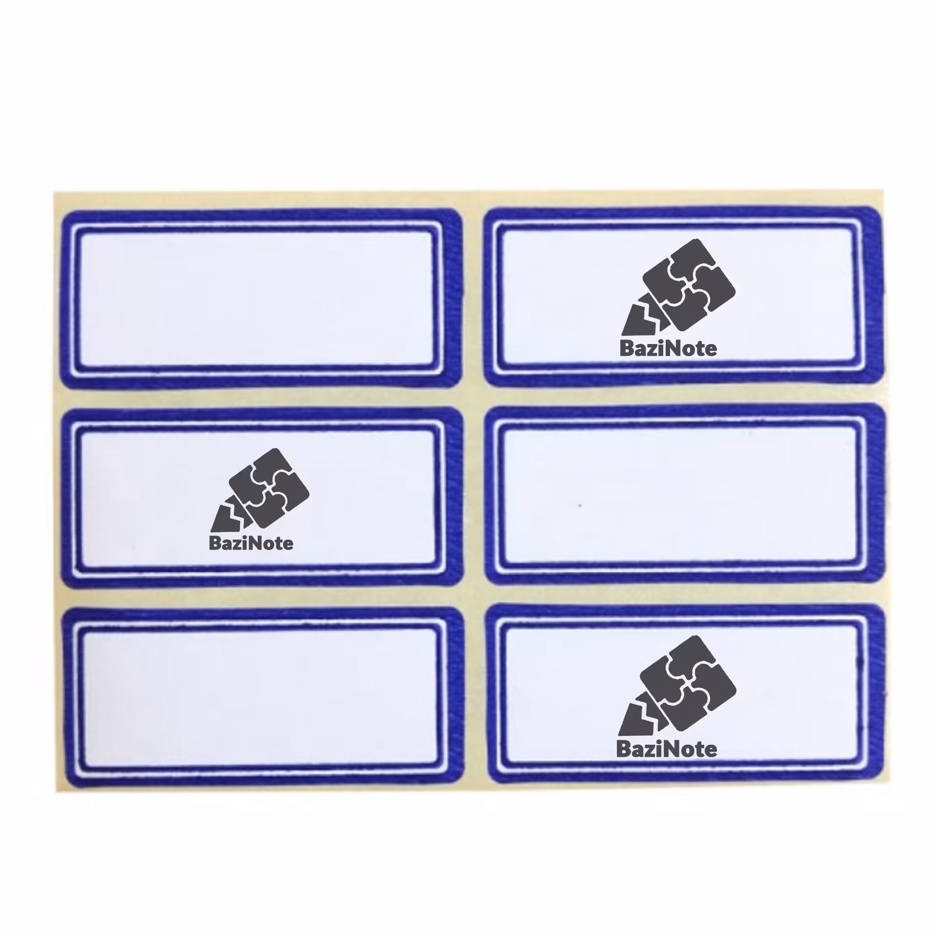 برچسب اسم و مواد غذایی بسته 5 عددی