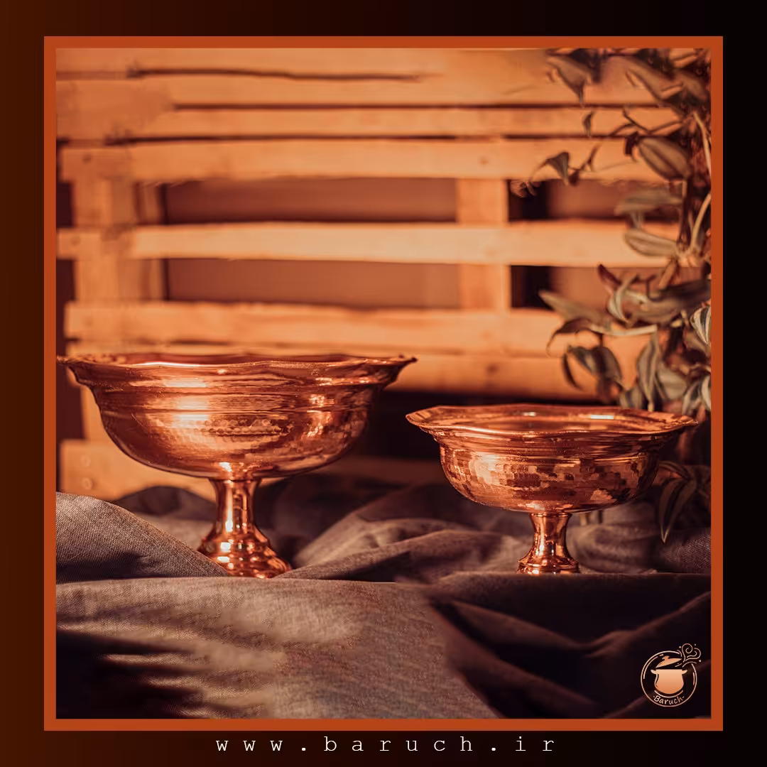 سرویس آجیل خوری و شکلات خوری دیبا طرح چکش نانوشده(ضداکسید)