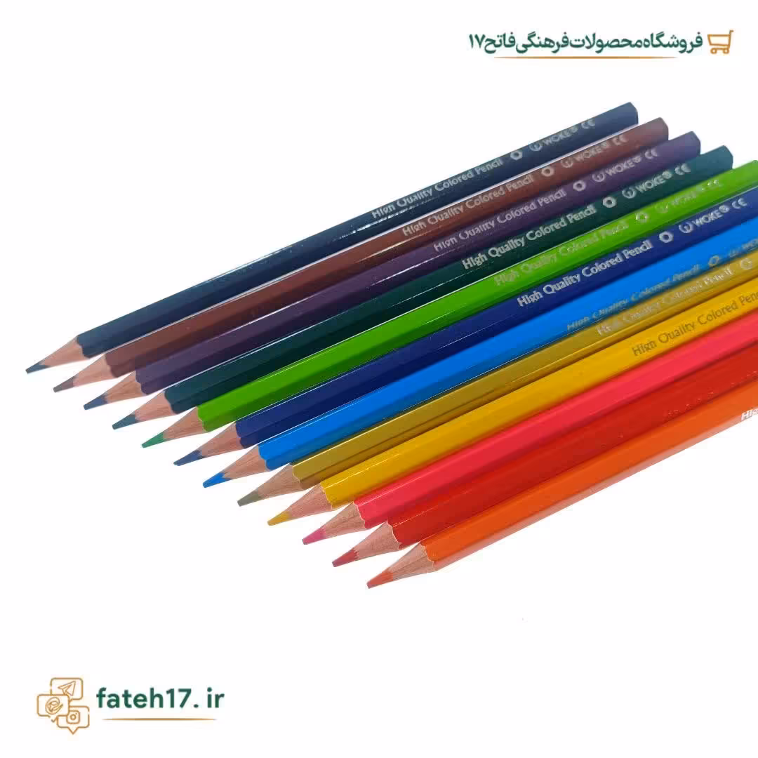 مدادرنگی 12 رنگ ووک