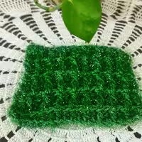 اسکاچ دست بافت طرح مستطیل نخ سوزنی