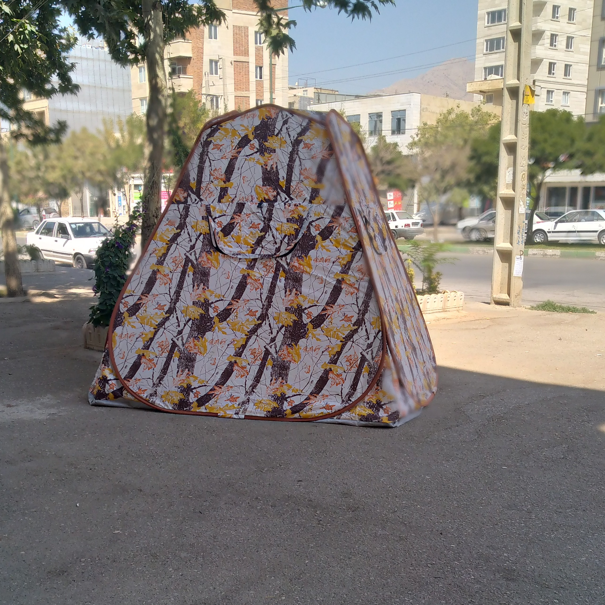چادر مسافرتی فنری مکعبی 8 نفره