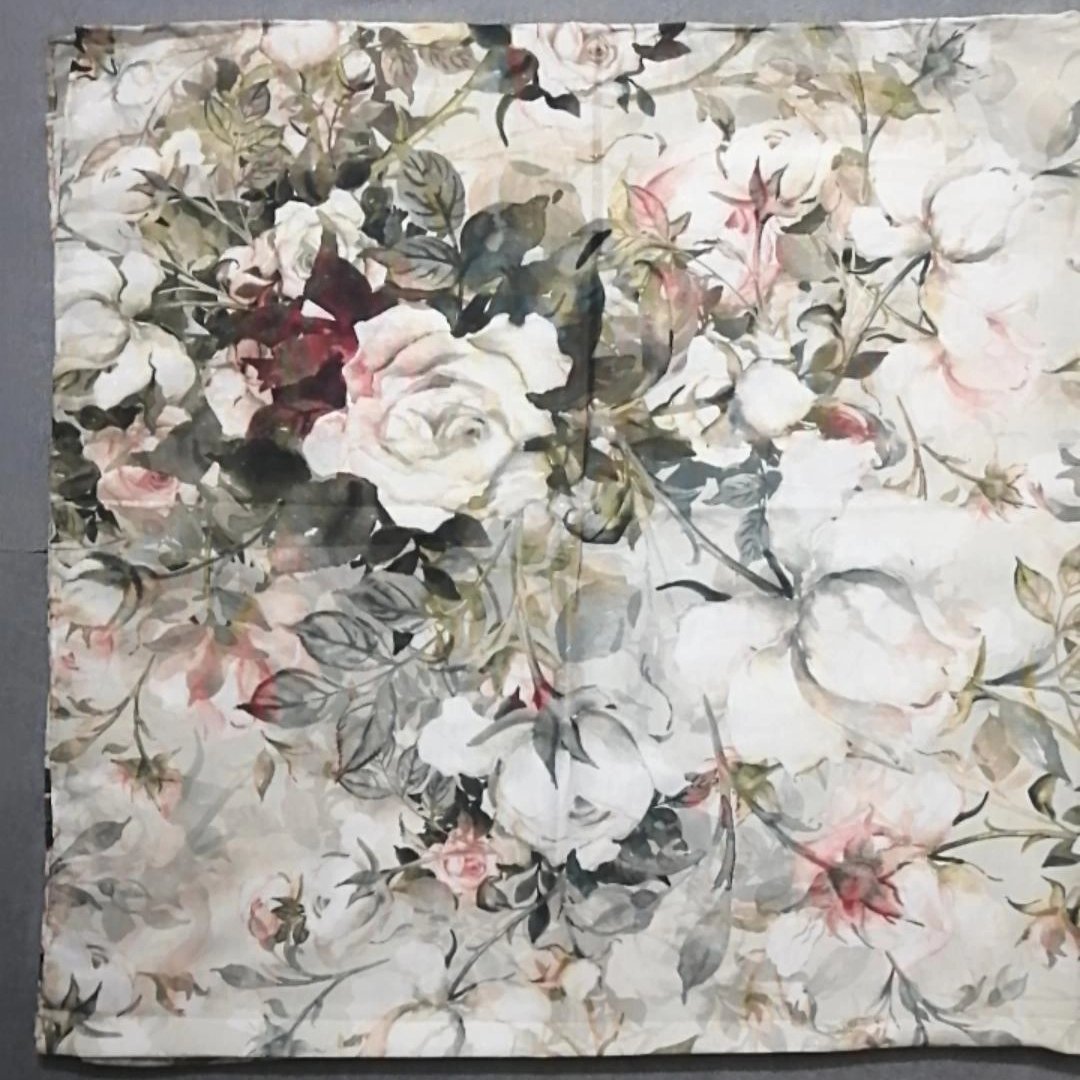 روسری گل رز دستدوز