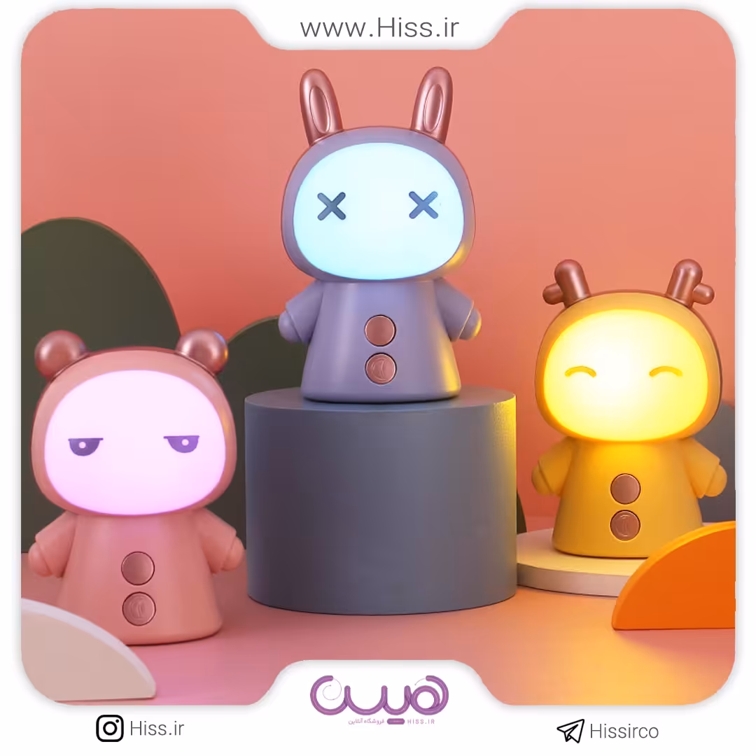 چراغ خواب رومیزی عروسکی