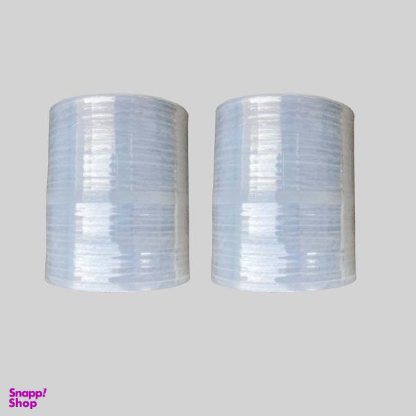 سلفون بسته بندی مدل استرچ صنعتی ضخیم عرض 10 سانتی متر مجموعه 2 عددی