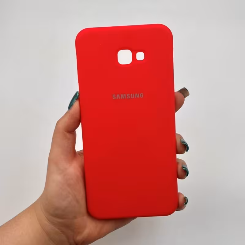 قاب گوشی (Galaxy J4 Plus (J415 سامسونگ ساده قرمز داخل پارچه ای کد 46673