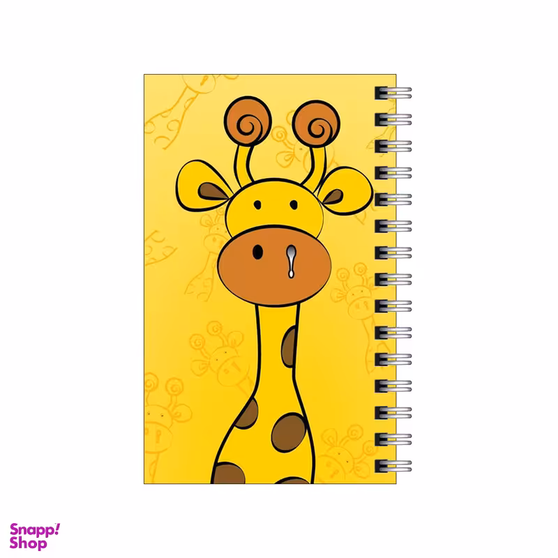 دفترچه یادداشت مدل to do list طرح زرافه سرما خورده کد 3288600