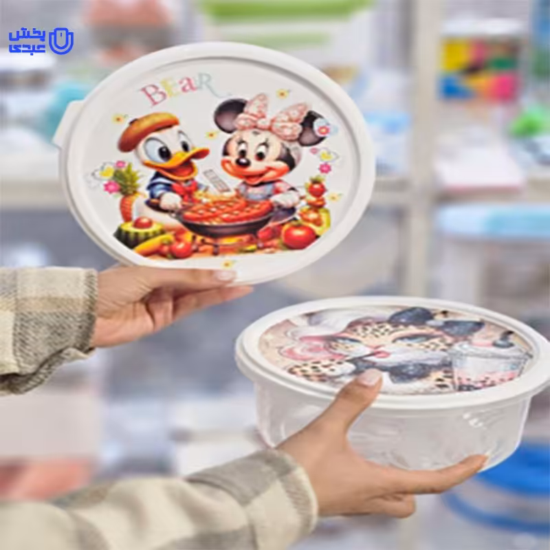 فریزری گرد عکس دار