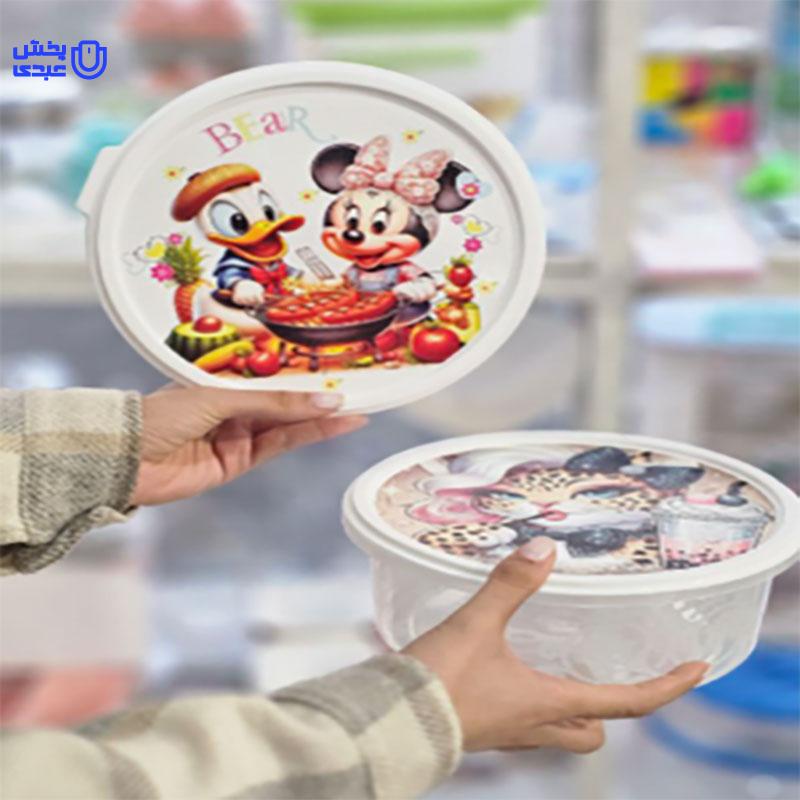 فریزری گرد عکس دار