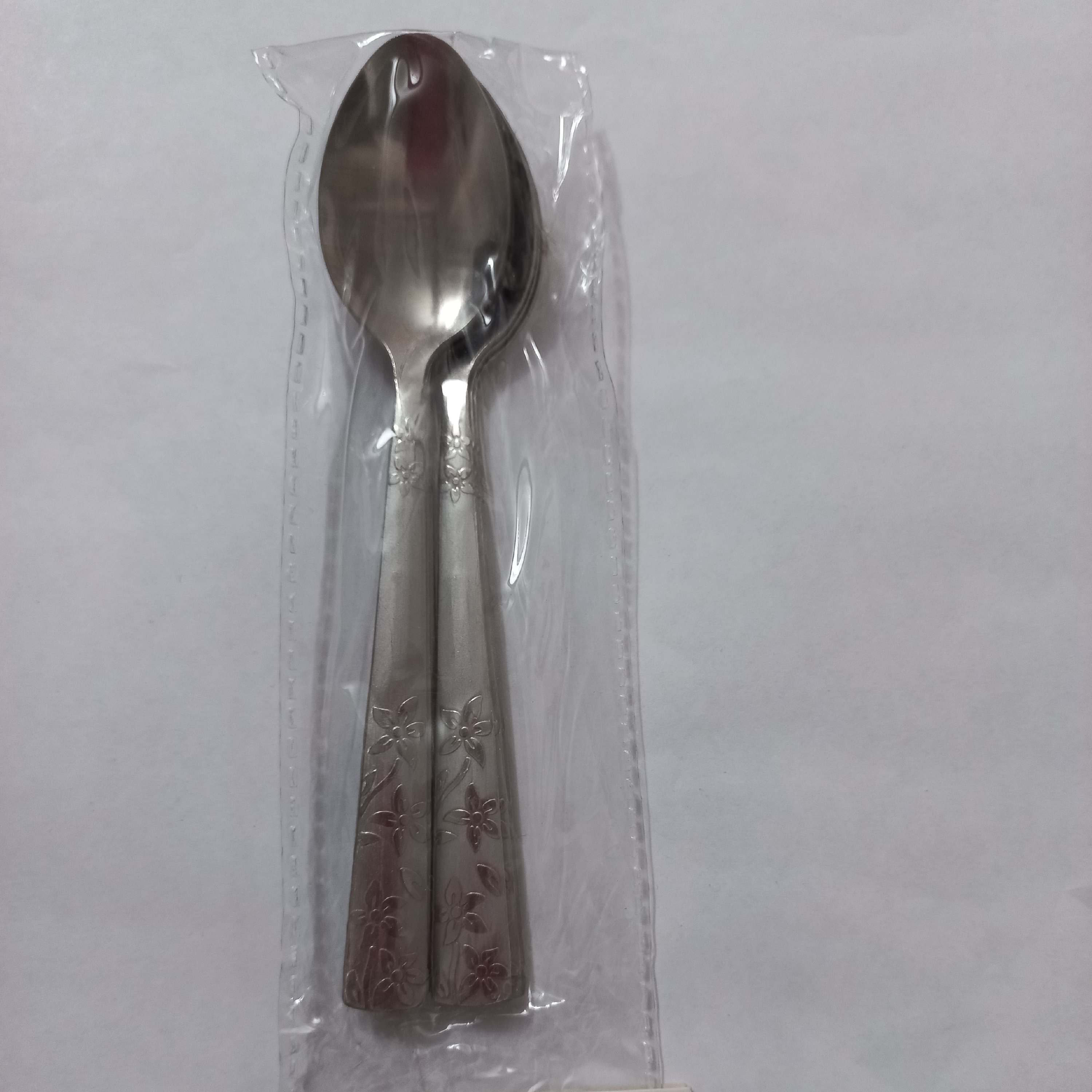 حراج قاشق مربا خوری طرح دار گل برجسته