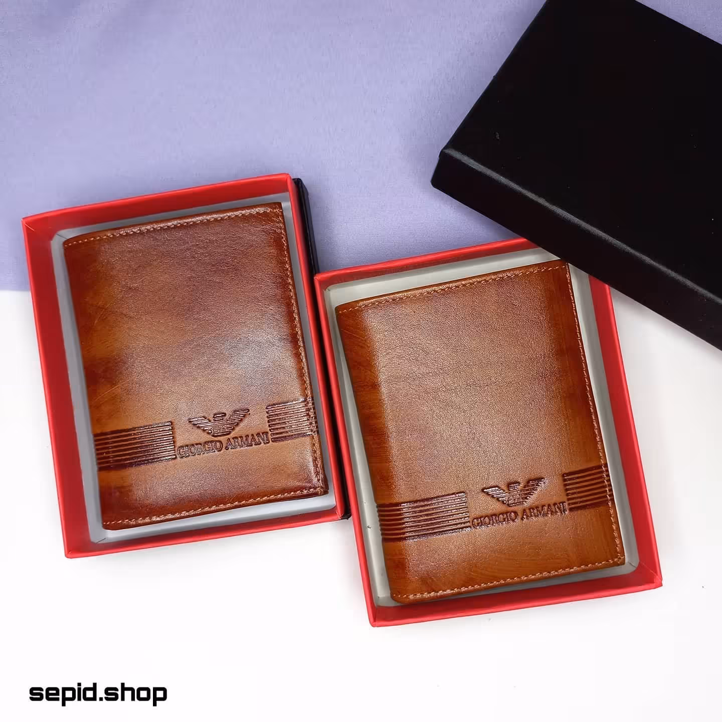 کیف پول فوق العاه باکیفیت "چرم طبیعی" دست رنگ