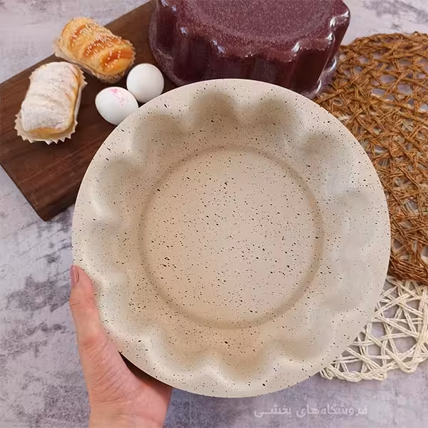 قالب کیک گرانیتی طرح گل شارلوت کف گود