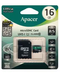 کارت حافظه اپیسر کالر میکرو اس دی اچ سی 16 گیگابایت کلاس 10 با سرعت 85 مگابایت در ثانیه به همراه آداپتور تبدیل