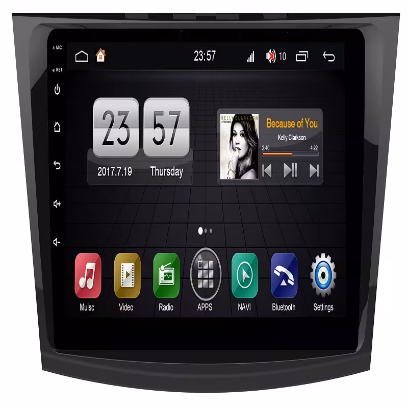 مولتی مدیا اندروید مزدا 3 نیو  برند الپاین هراه با برنامه 