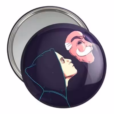 آینه جیبی خندالو مدل الیوت الدرسون سریال آقای ربات Mr.Robot کد 10233