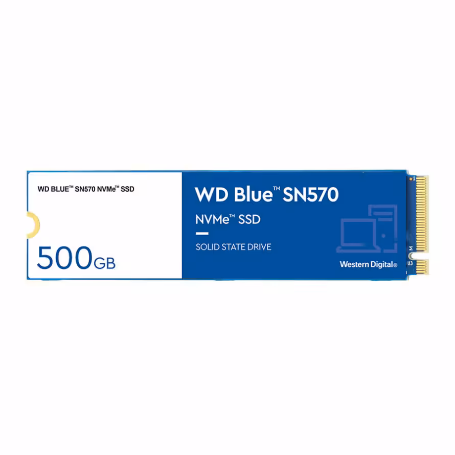 اس اس دی وسترن دیجیتال WD Blue SN570 M.2 2280 NVMe 500GB