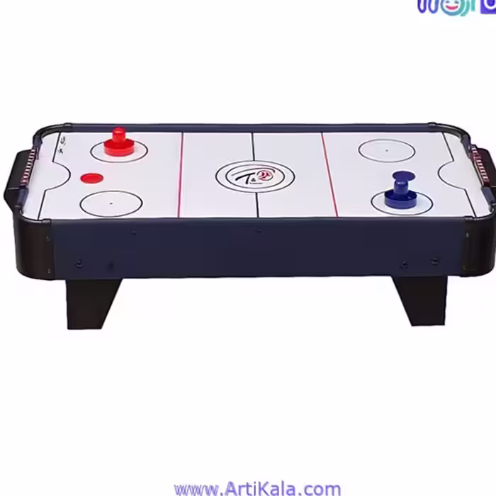 ایر هاکی اسباب بازی  پایه دار چوبی   برقی فن دار گل شمار 