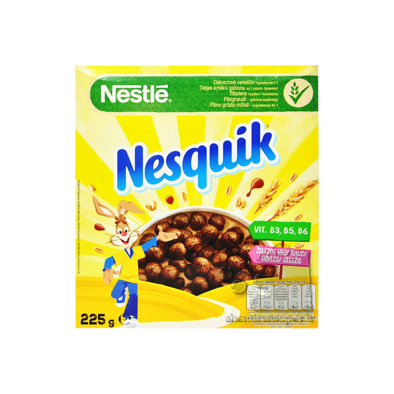 غلات صبحانه شکلاتی 225 گرم نسکوییک نستله - nesquick