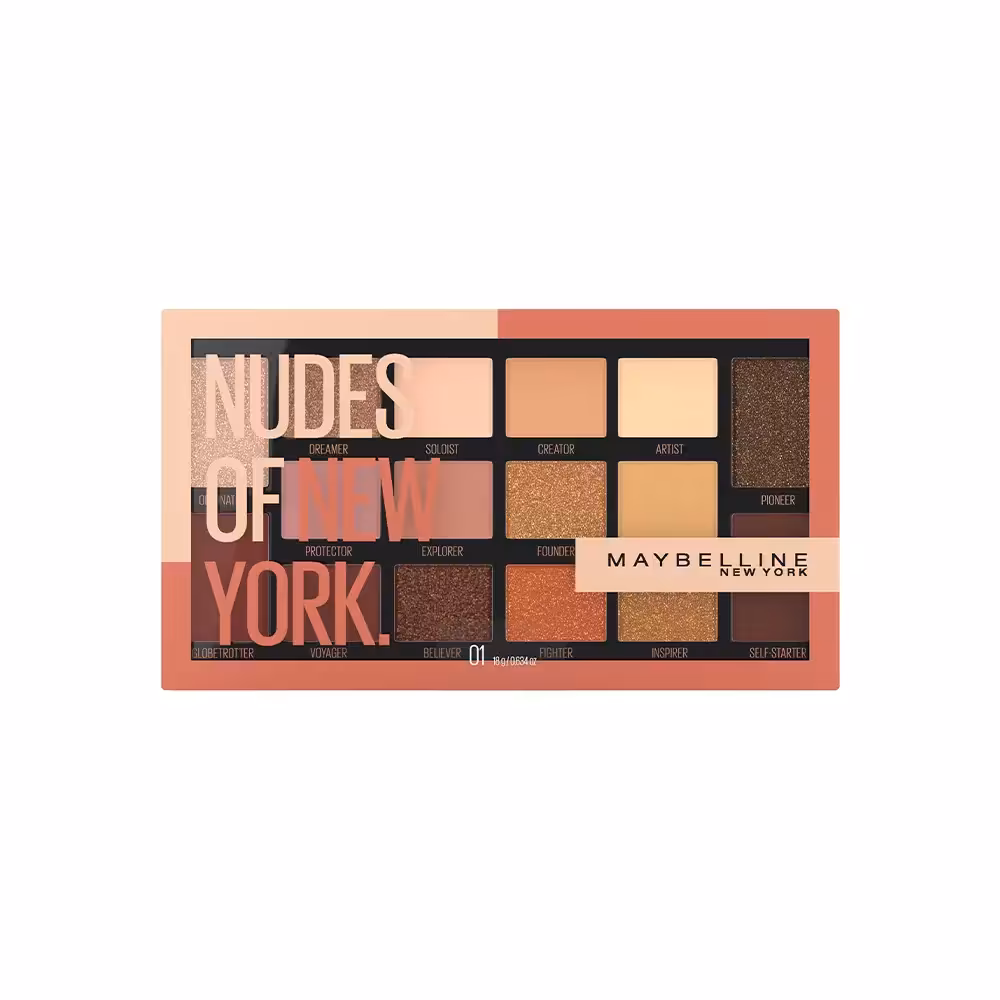 پلت سایه چشم نودز آف نیویورک میبلین Maybelline Nudes Of New York