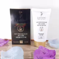 کرم ضدآفتاب رنگی لانسون SPF50 شماره 1(اصل)