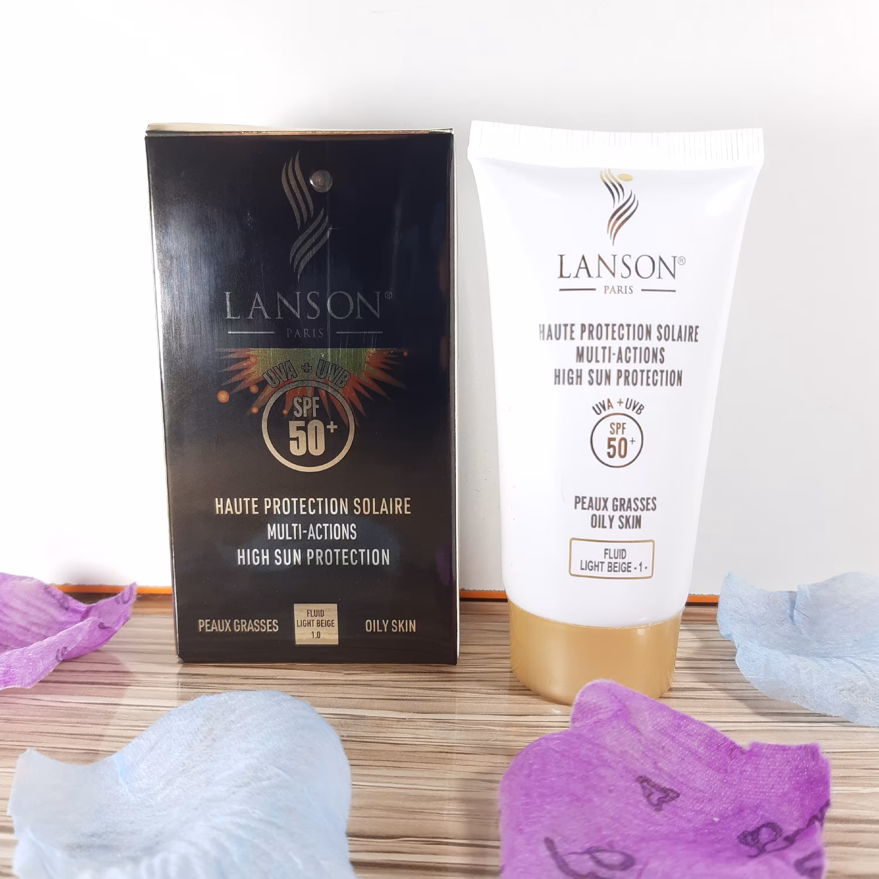 کرم ضدآفتاب رنگی لانسون SPF50 شماره 1(اصل)