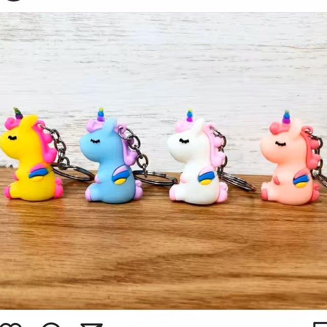 جا کلیدی طرح یونیکورن چهار طرح جذاب