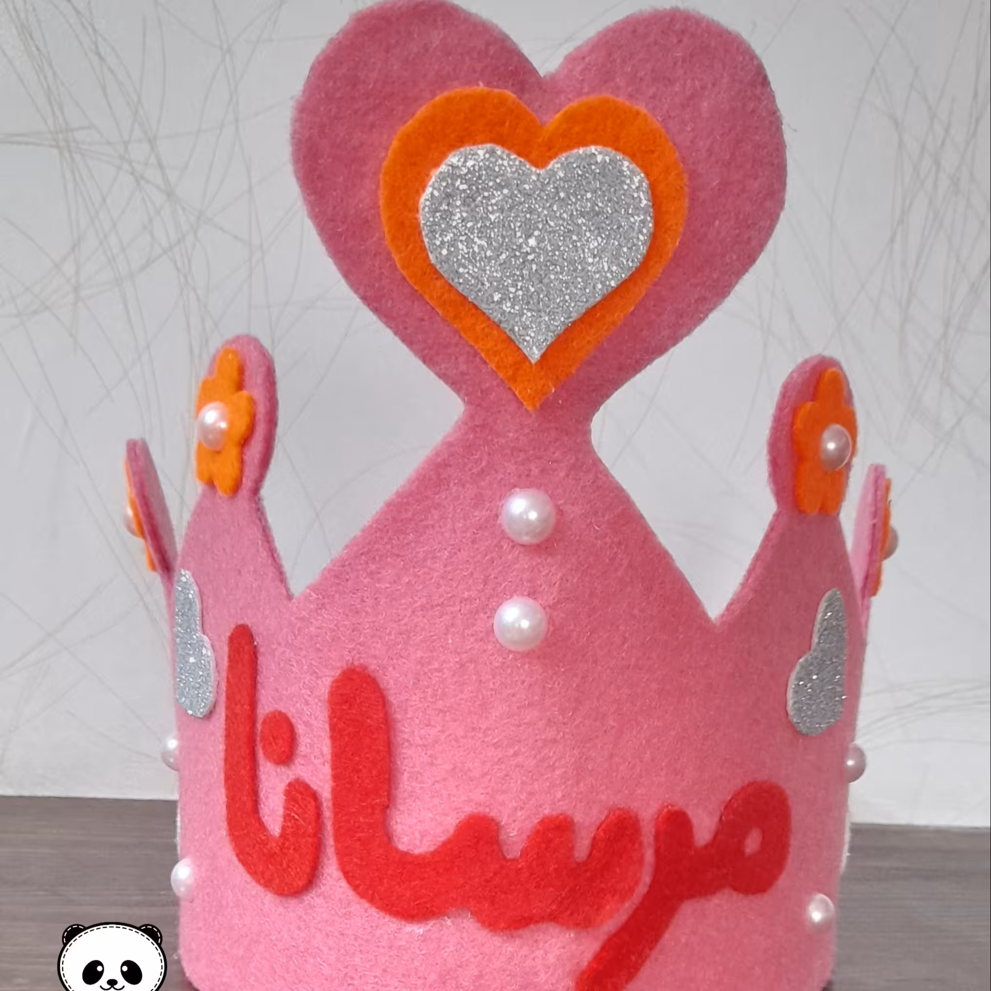 تاج اسم نمدی، مناسب برای جشن اسم کلاس اولی ها