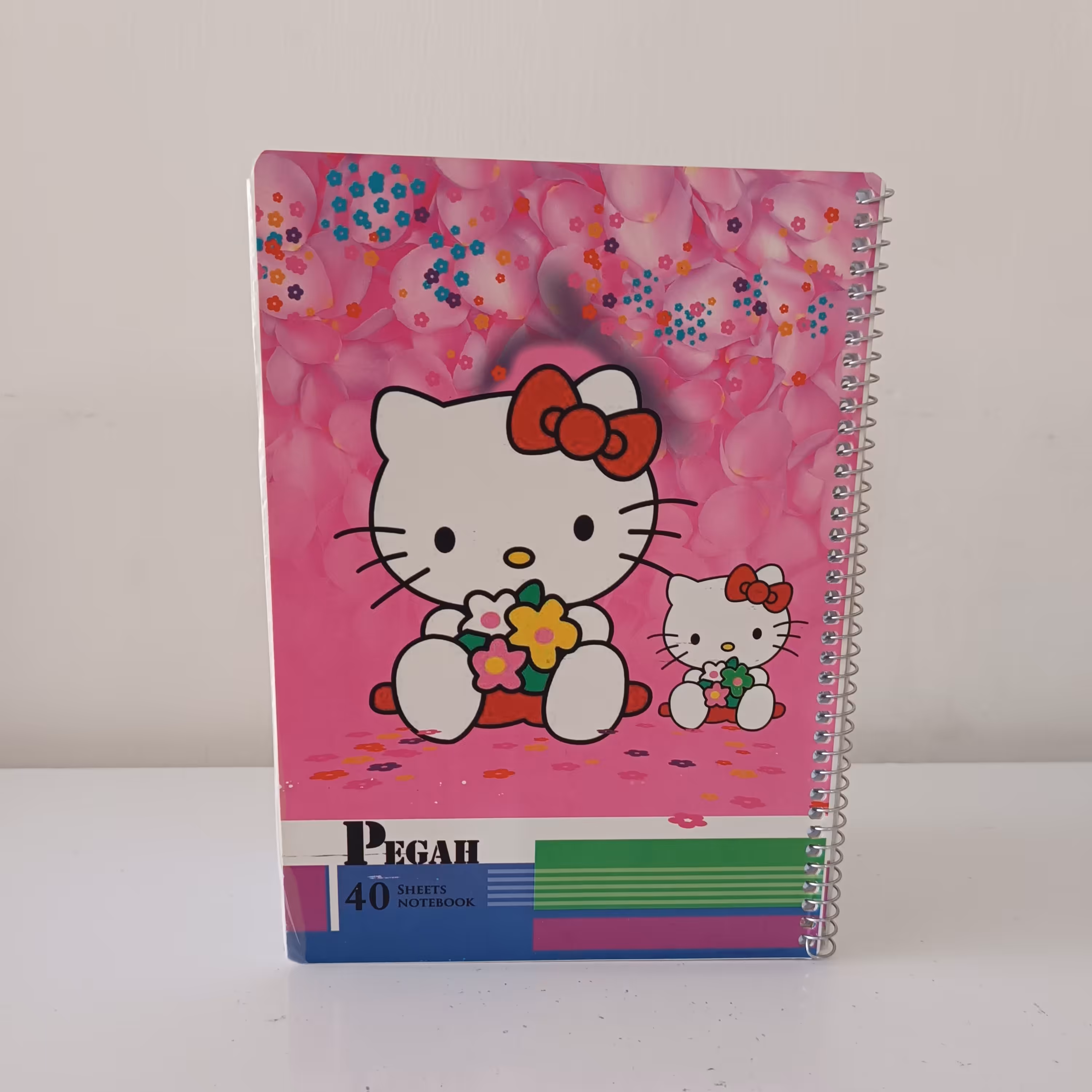 دفتر مشق سیمی حاشیه دار 40 برگ کیتی